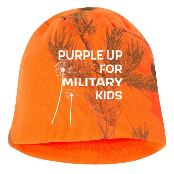 Wear Purple Dandelion Wishes Kati - Camo Knit Beanie