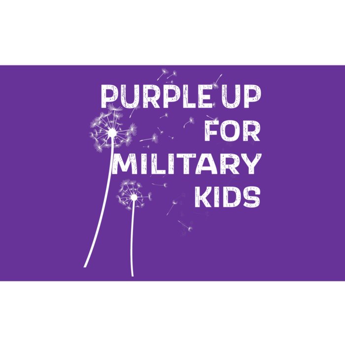 Wear Purple Dandelion Wishes Bumper Sticker