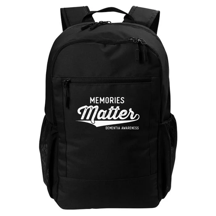 Wear Purple Dementia Awareness Gifts Memories Matter Daily Commute Backpack