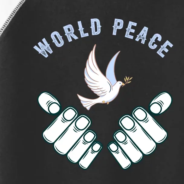 World Peace Emblem Toddler Fine Jersey T-Shirt