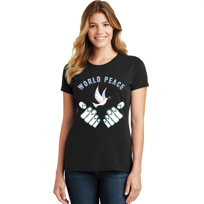 World Peace Emblem Women's T-Shirt