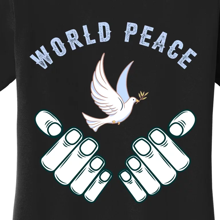 World Peace Emblem Women's T-Shirt