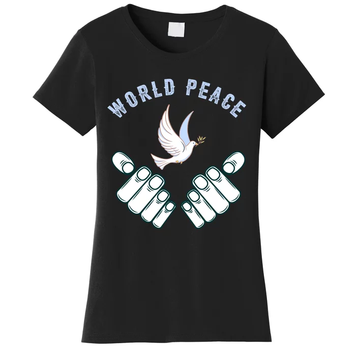 World Peace Emblem Women's T-Shirt