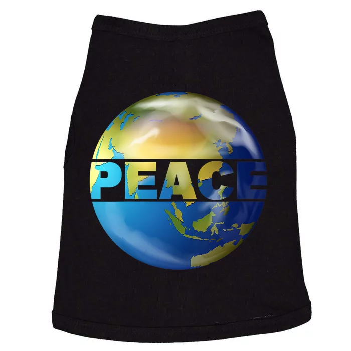 World Peace Earth Day Conscious Humanity Love & Kindness Doggie Tank