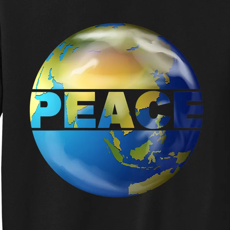 World Peace Earth Day Conscious Humanity Love & Kindness Sweatshirt