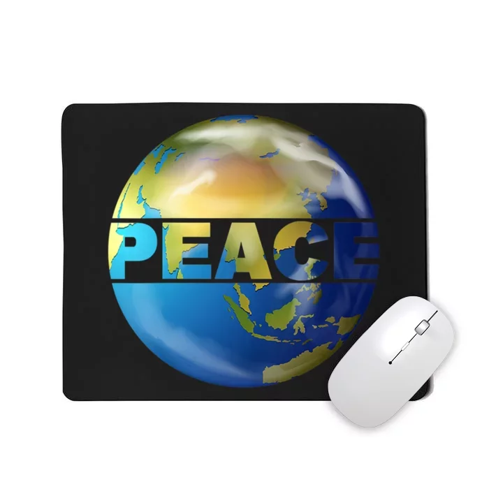 World Peace Earth Day Conscious Humanity Love & Kindness Mousepad