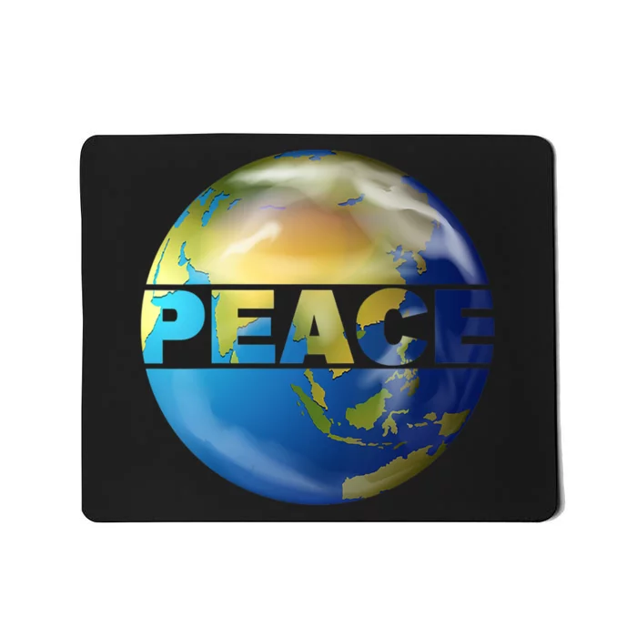 World Peace Earth Day Conscious Humanity Love & Kindness Mousepad