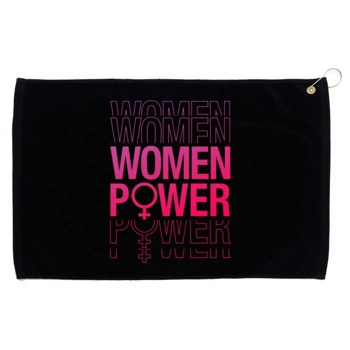 Women Power Empowered Women, Empowering Grommeted Golf Towel