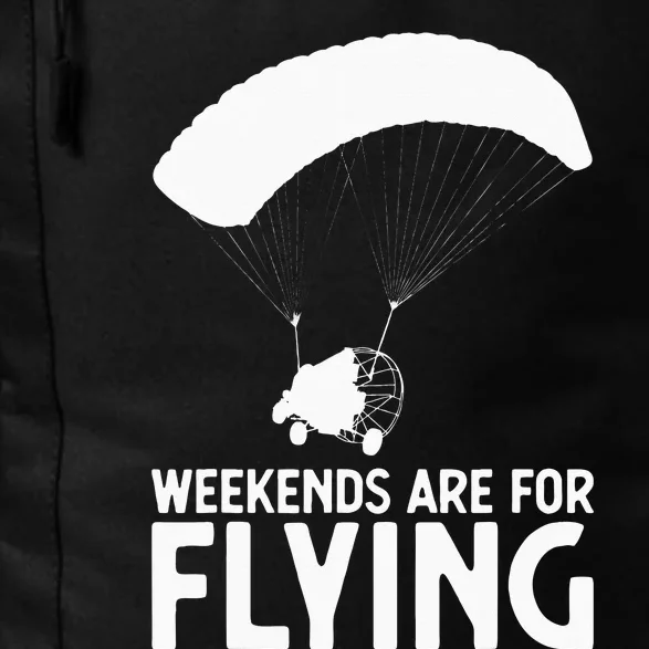 Weekends PPC Flying Powered Parachute Daily Commute Backpack