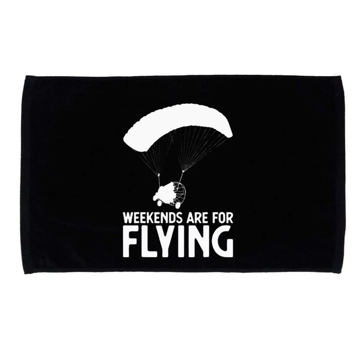 Weekends PPC Flying Powered Parachute Microfiber Hand Towel