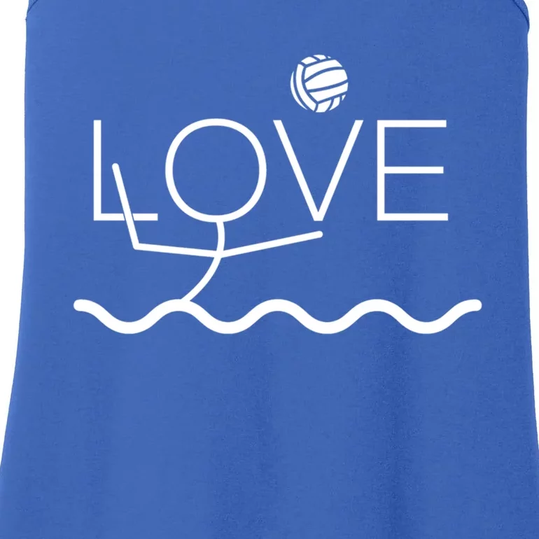 Water Polo Funny Gift Love Pool Sport Funny Gift Ladies Essential Tank