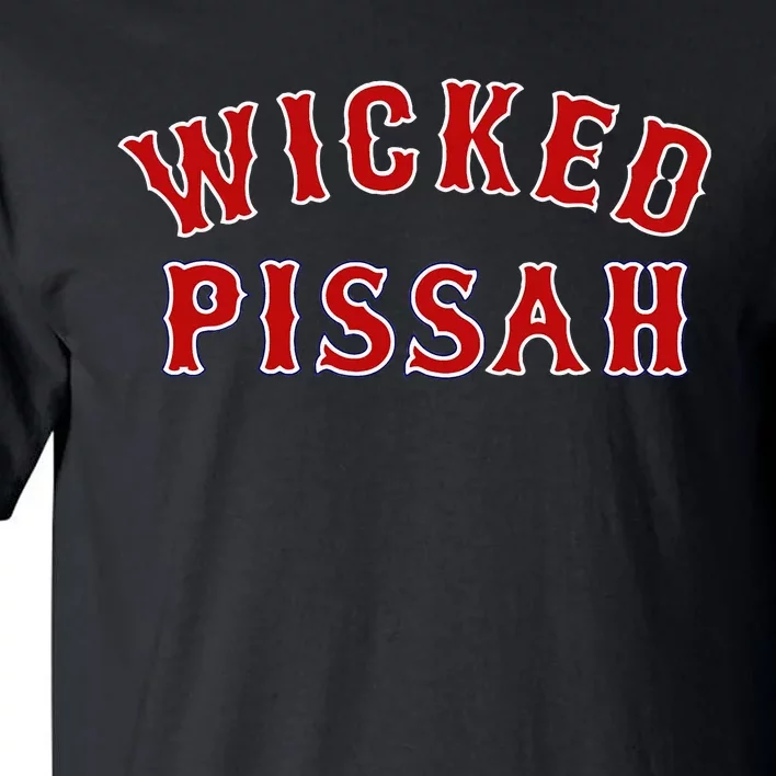 Wicked Pissah Funny Pisser Boston New England Southie Gift Tall T-Shirt