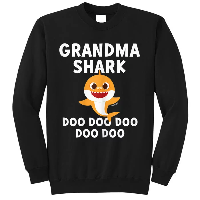 Wo Pink fong Grandma Shark Tall Sweatshirt