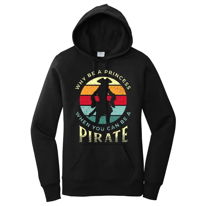 Womens Pirate For Pirate Princesses Women's Pullover Hoodie