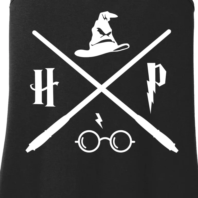 Wizard Potter Glasses Move Symbol Ladies Essential Tank