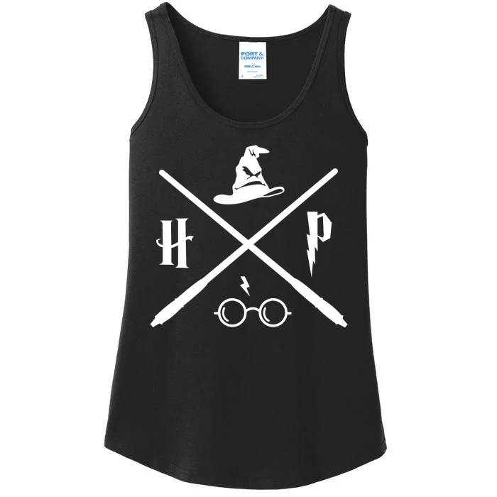 Wizard Potter Glasses Move Symbol Ladies Essential Tank