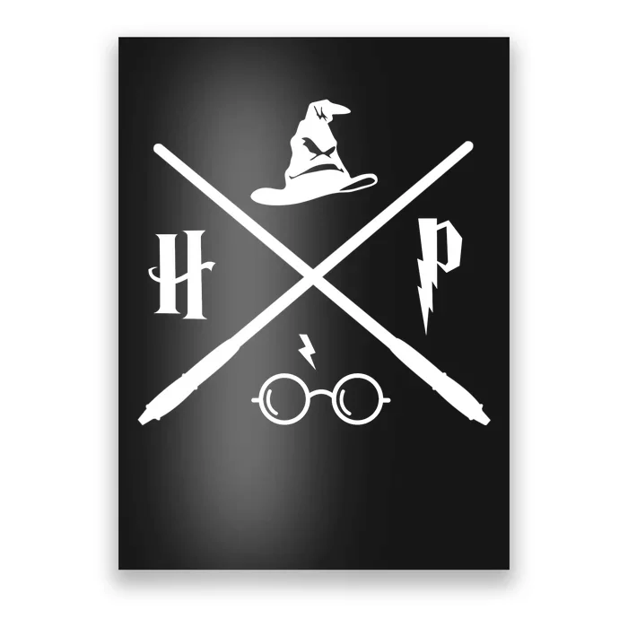 Wizard Potter Glasses Move Symbol Poster