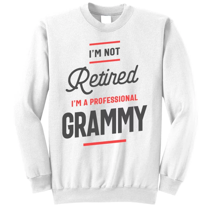 Womens Professional Grammy Grandma Sweatshirt