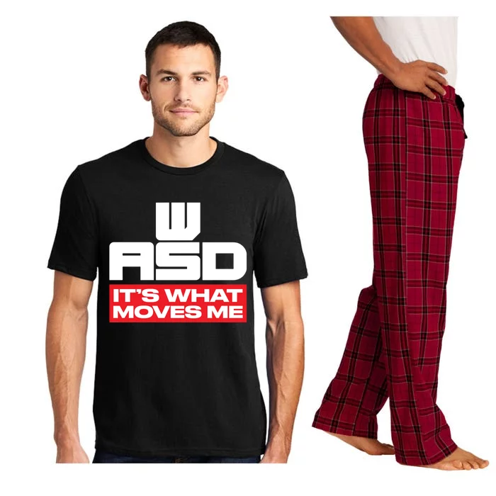 Wasd // Pc Gaming // Its What Moves Me Gamer Designed Gift Pajama Set