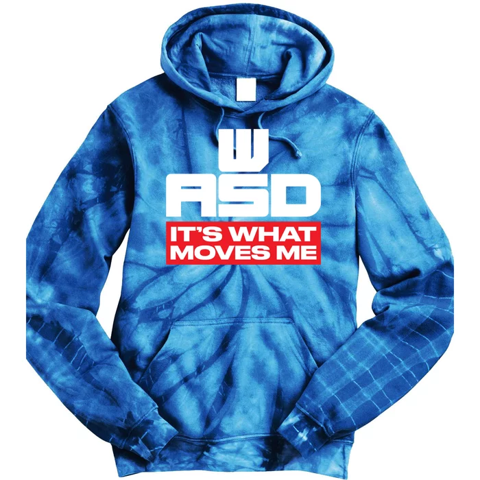 Wasd // Pc Gaming // Its What Moves Me Gamer Designed Gift Tie Dye Hoodie