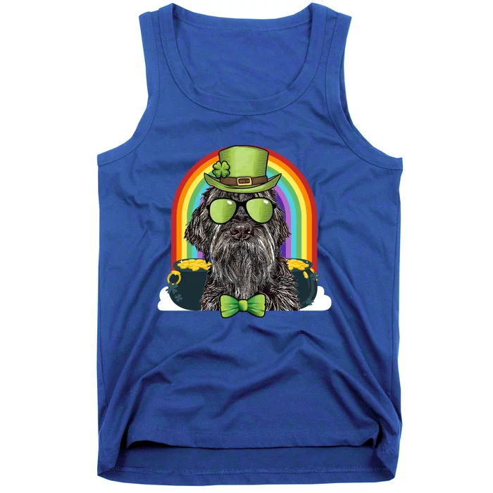 Wirehaired Pointing Griffon Dog Funny St Patricks Day Gift Tank Top