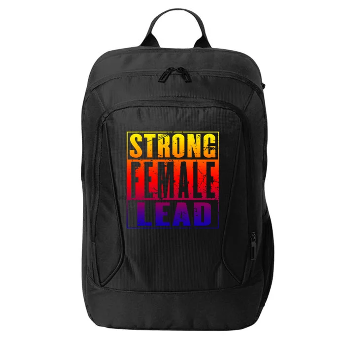 Wo's Power Gift Strong Female Lead Cool Gift City Backpack