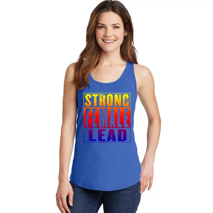 Wo's Power Gift Strong Female Lead Cool Gift Ladies Essential Tank