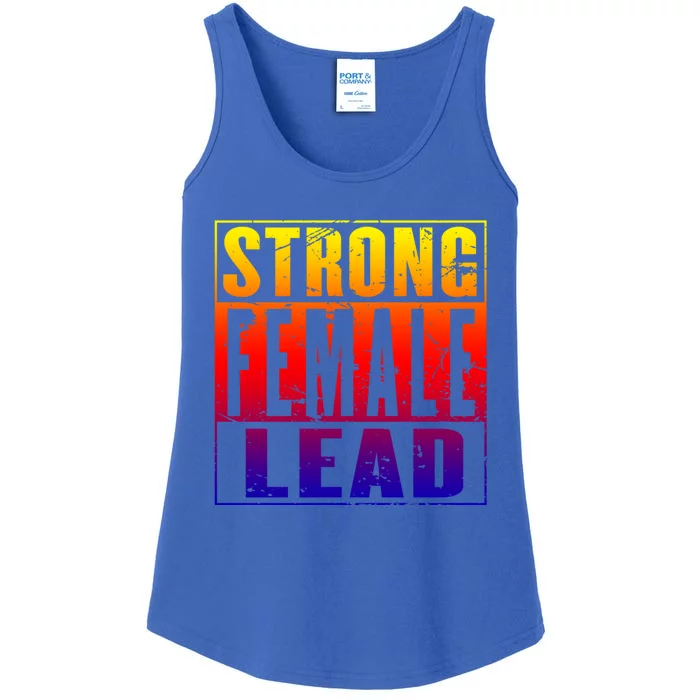 Wo's Power Gift Strong Female Lead Cool Gift Ladies Essential Tank