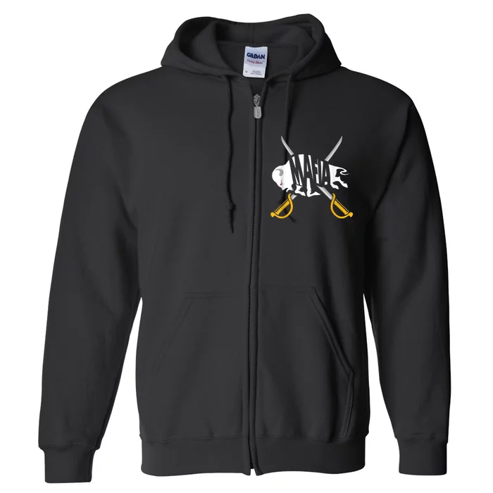 W+N+Y Pride - Gray White Yellow Buffalo Shirt Full Zip Hoodie