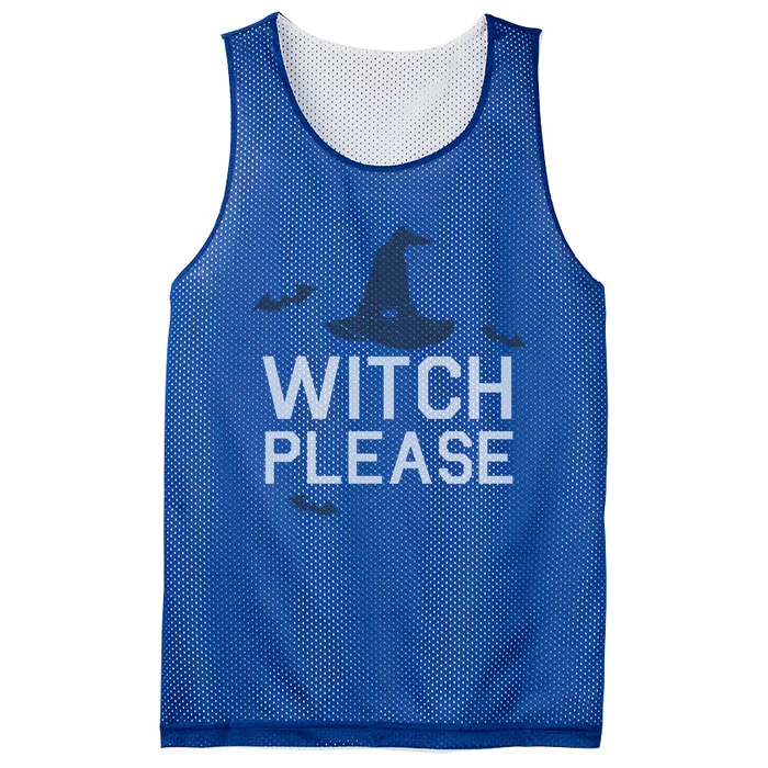 Witch Please Gift Mesh Reversible Basketball Jersey Tank