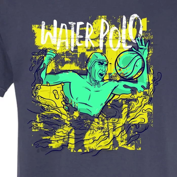 Water Polo Grunge Garment-Dyed Heavyweight T-Shirt