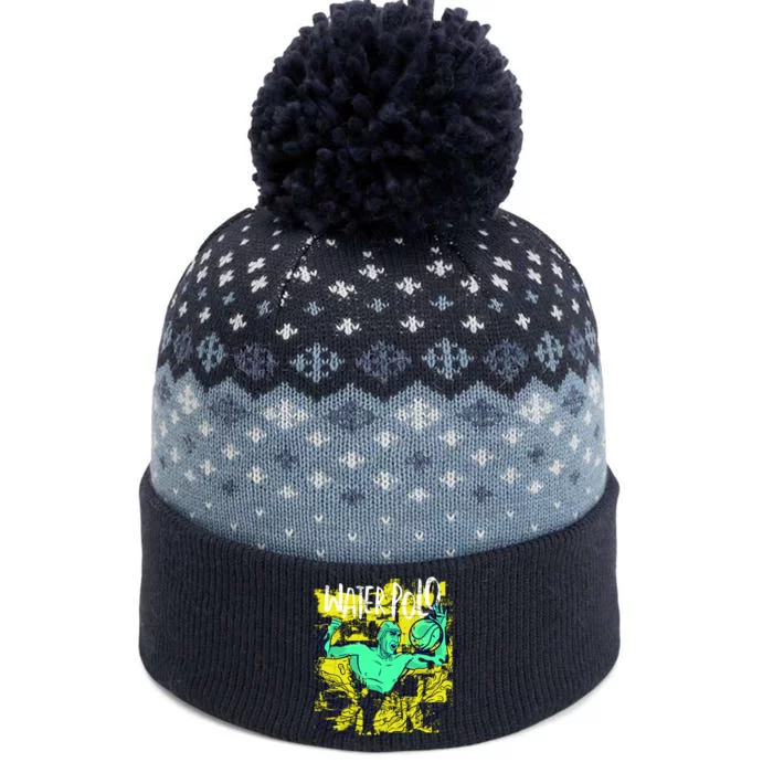 Water Polo Grunge The Baniff Cuffed Pom Beanie