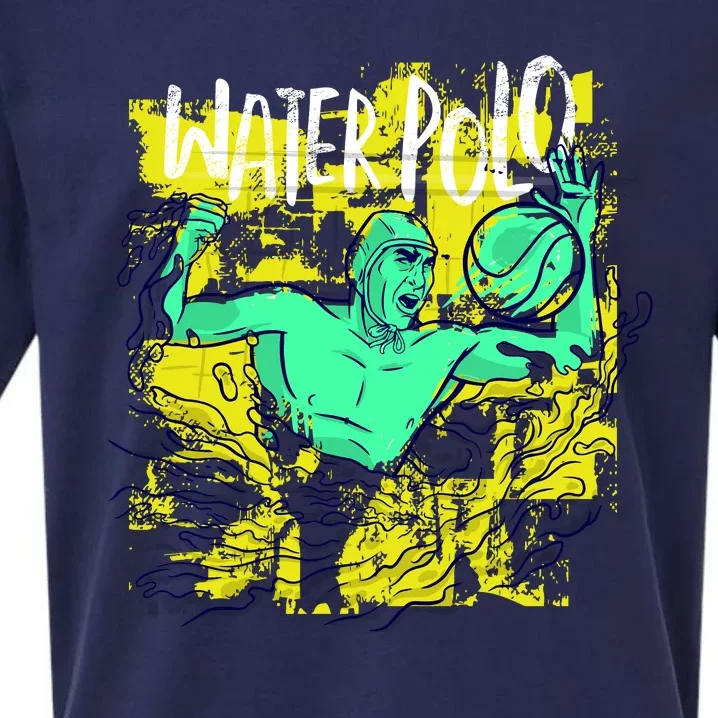 Water Polo Grunge Sueded Cloud Jersey T-Shirt