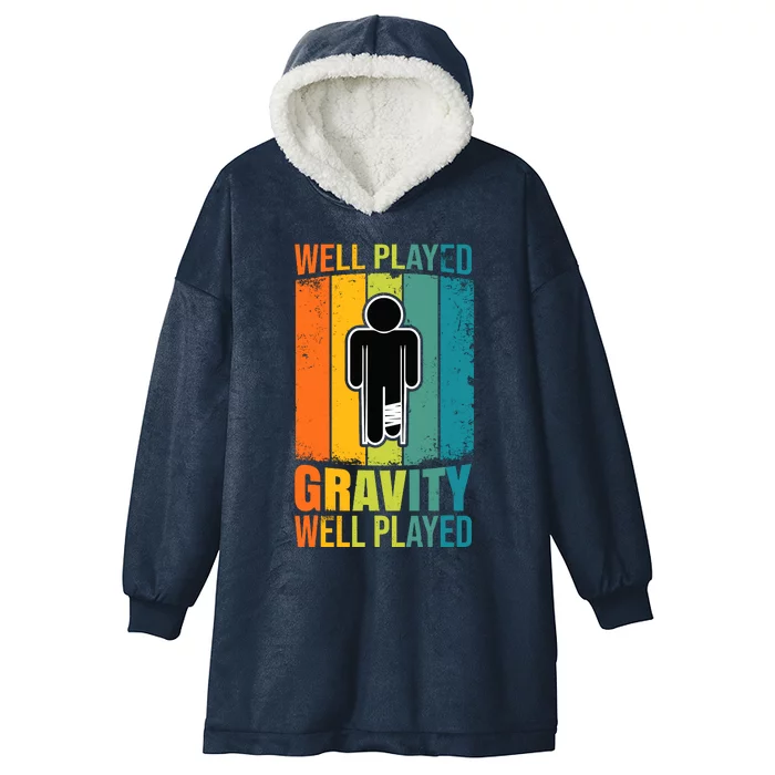 Well Played Gravity Recovery Hooded Wearable Blanket