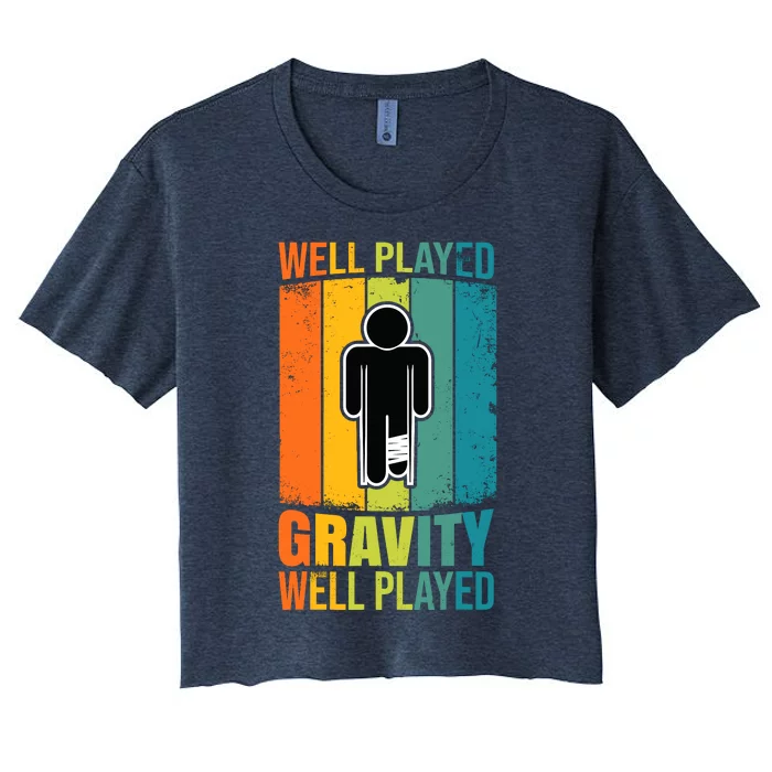 Well Played Gravity Recovery Women's Crop Top Tee