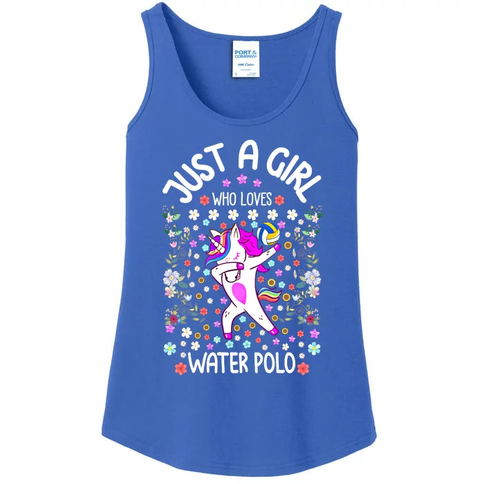 Water Polo Gift Just A Who Loves Water Polo Gift Ladies Essential Tank