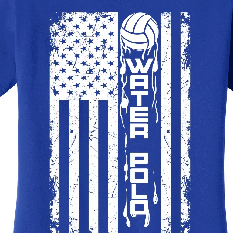 Water Polo Gift Cute Team Aquatic Sport Hood Usa Gift Women's T-Shirt