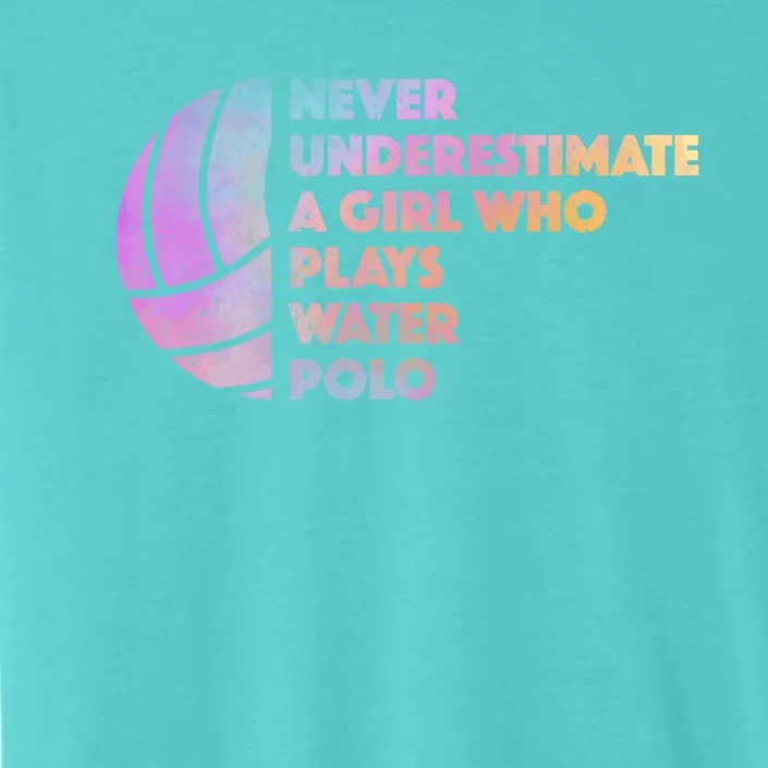 Water Polo Girl Athlete - H2O Water Polo ChromaSoft Performance T-Shirt