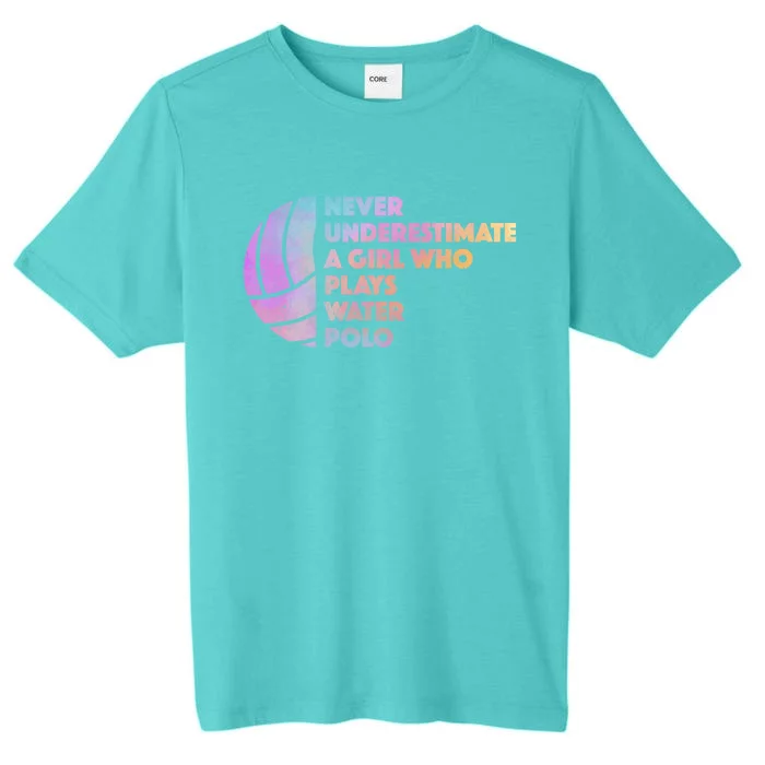 Water Polo Girl Athlete - H2O Water Polo ChromaSoft Performance T-Shirt