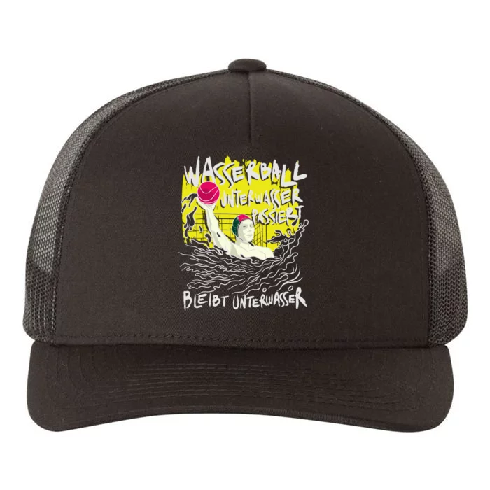 Water Polo German Yupoong Adult 5-Panel Trucker Hat