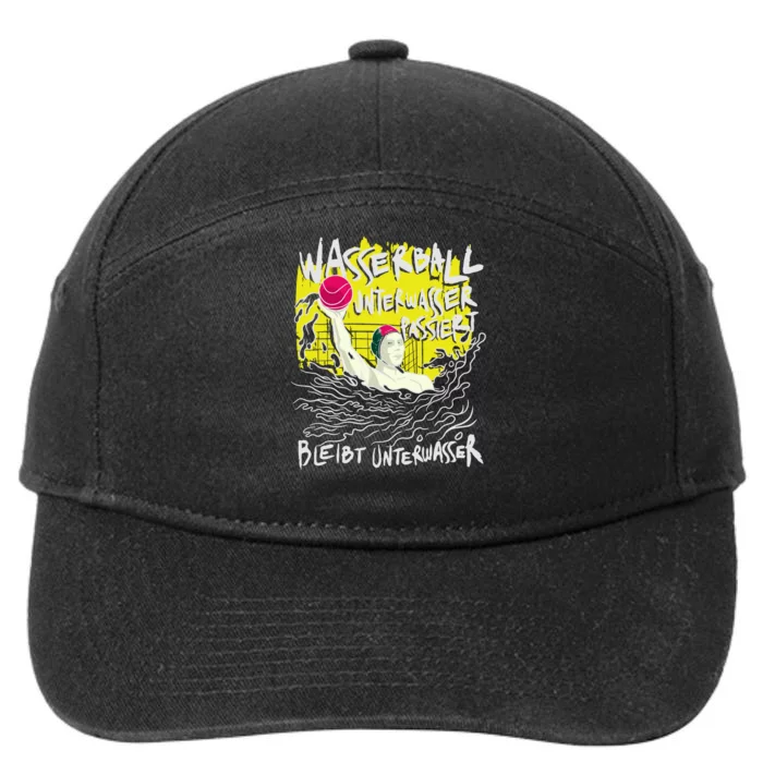 Water Polo German 7-Panel Snapback Hat