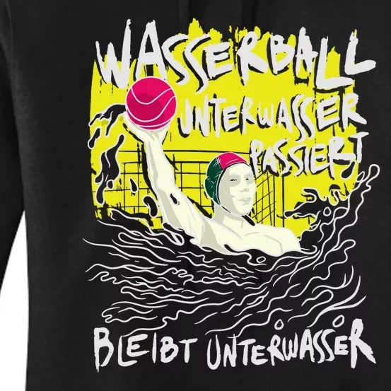 Water Polo German Women's Pullover Hoodie