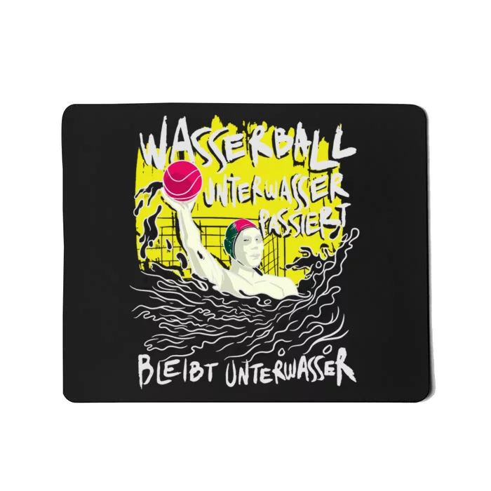 Water Polo German Mousepad