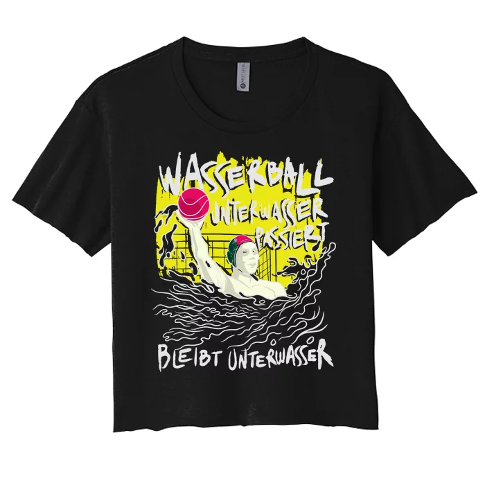 Water Polo German Women's Crop Top Tee