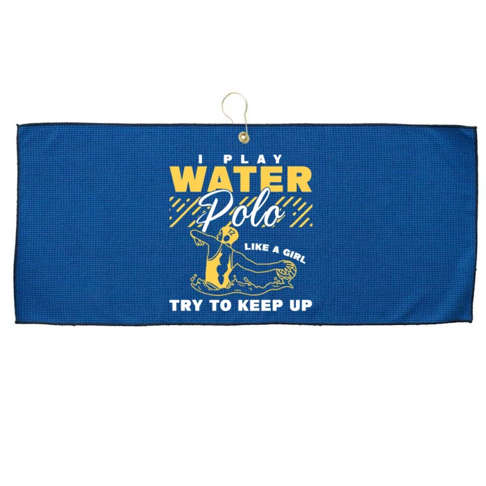 Water Polo Girl Waterpolo Sport Wo Water Polo Large Microfiber Waffle Golf Towel