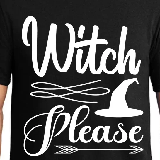 Witch Please Halloween Quote Pajama Set