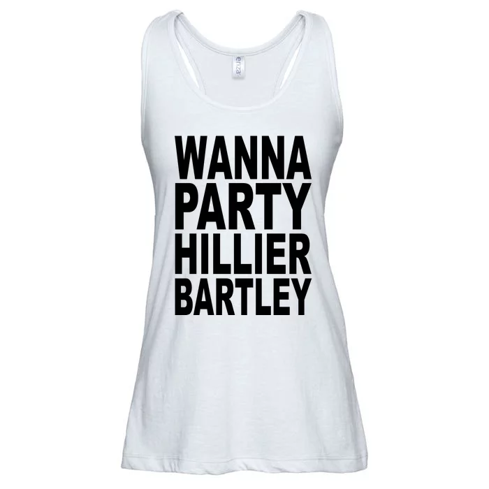 Wanna Party Hillier Bartley Ladies Essential Flowy Tank