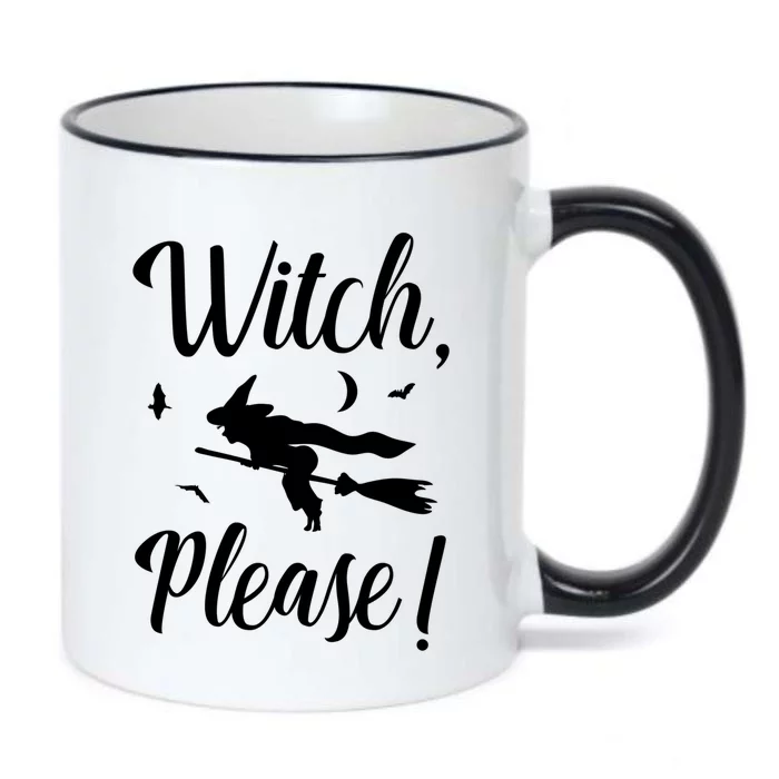 Witch Please Halloween Party Costume Funny Gift Black Color Changing Mug