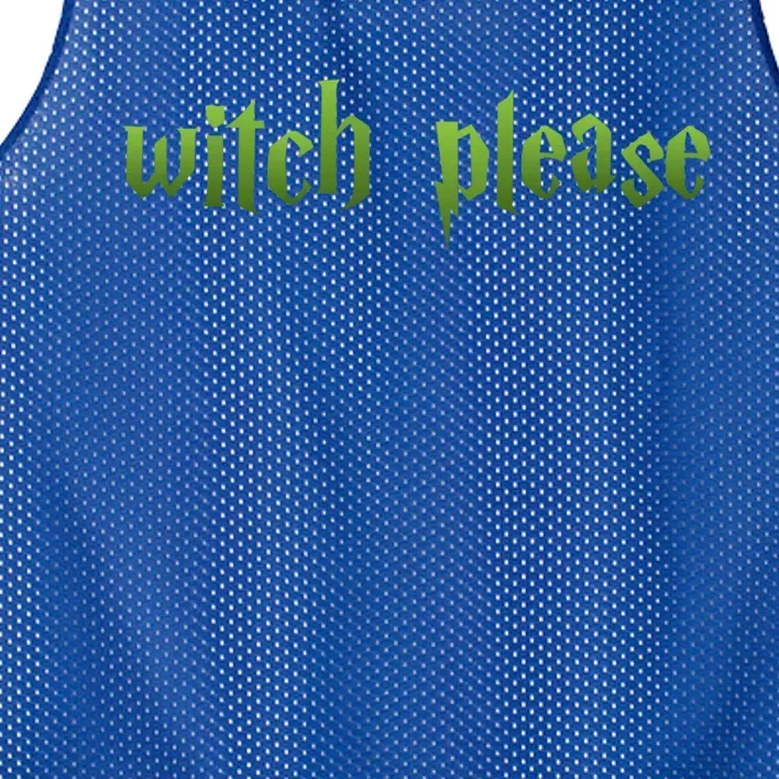 Witch Please Halloween Cool Gift Mesh Reversible Basketball Jersey Tank