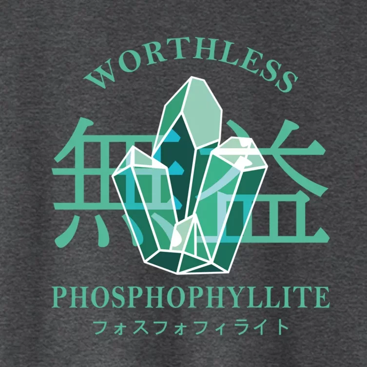 Worthless Phosphophyllite Houseki No Kuni Women's Crop Top Tee